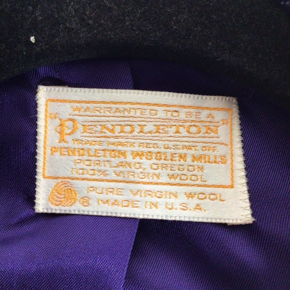 Pendleton small blazer purple Virgin wool - Picture 5 of 11
